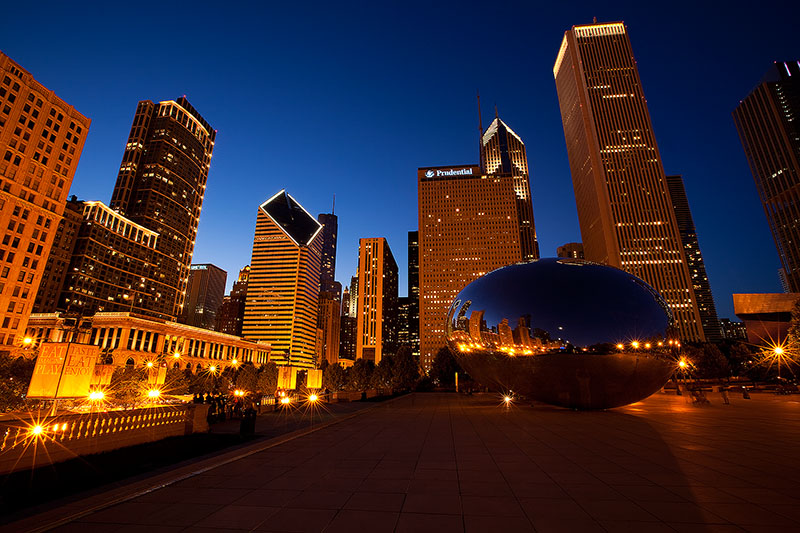 america,bean,chicago,city scape,cityscape,horizontal,il,illinois,midwest,millennium park,north america,the bean,united states,us,usa