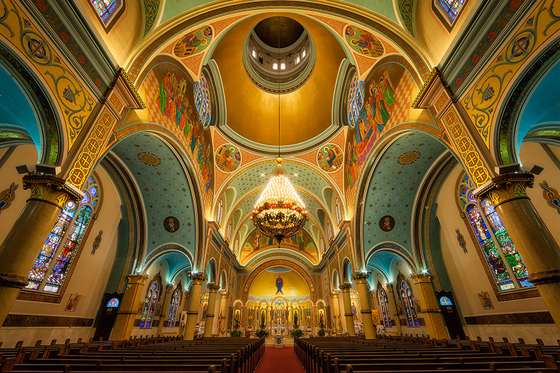 building,cathedral,chicago,church,illinois,midwest,nicholas ukrainian cathedral,north america,united states, saint nicholas, st nicholas, catholic