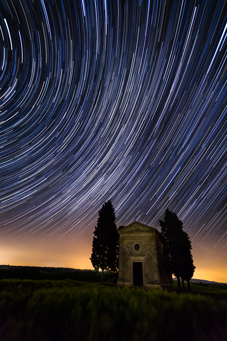 2016,May,Spring,cyprus,europe,hills,italy,landscape,milky way,night,portrait,rolling,star,star trail,stars,trail,tree,trees,tuscany,val d'orcia,val dorcia,vertical,vitaleta church,wheat fields