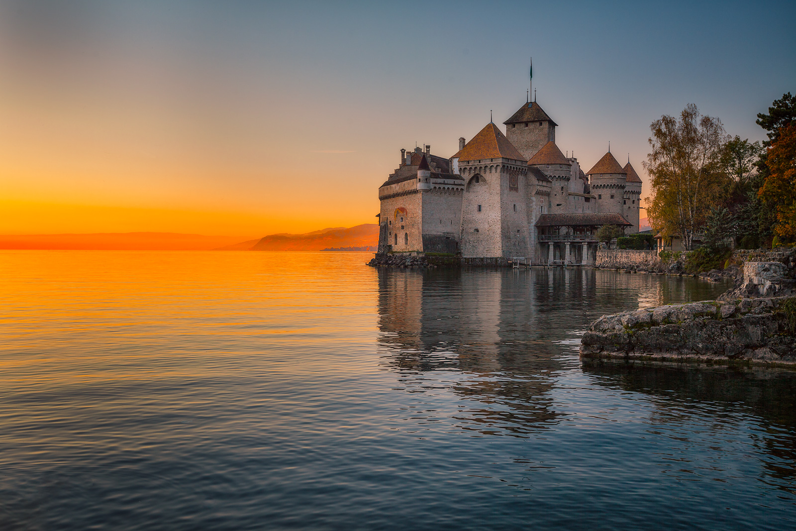 Image result for chillon castle switzerland