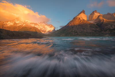 Windy and tumultuous conditions are the rule rather than the exception in Patagonia.