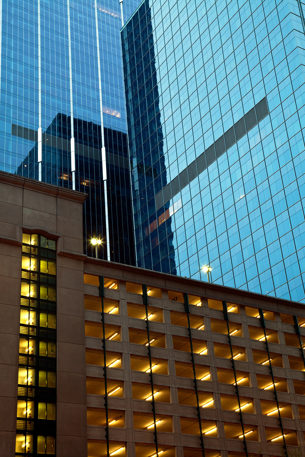 Chicago skyscraper windows