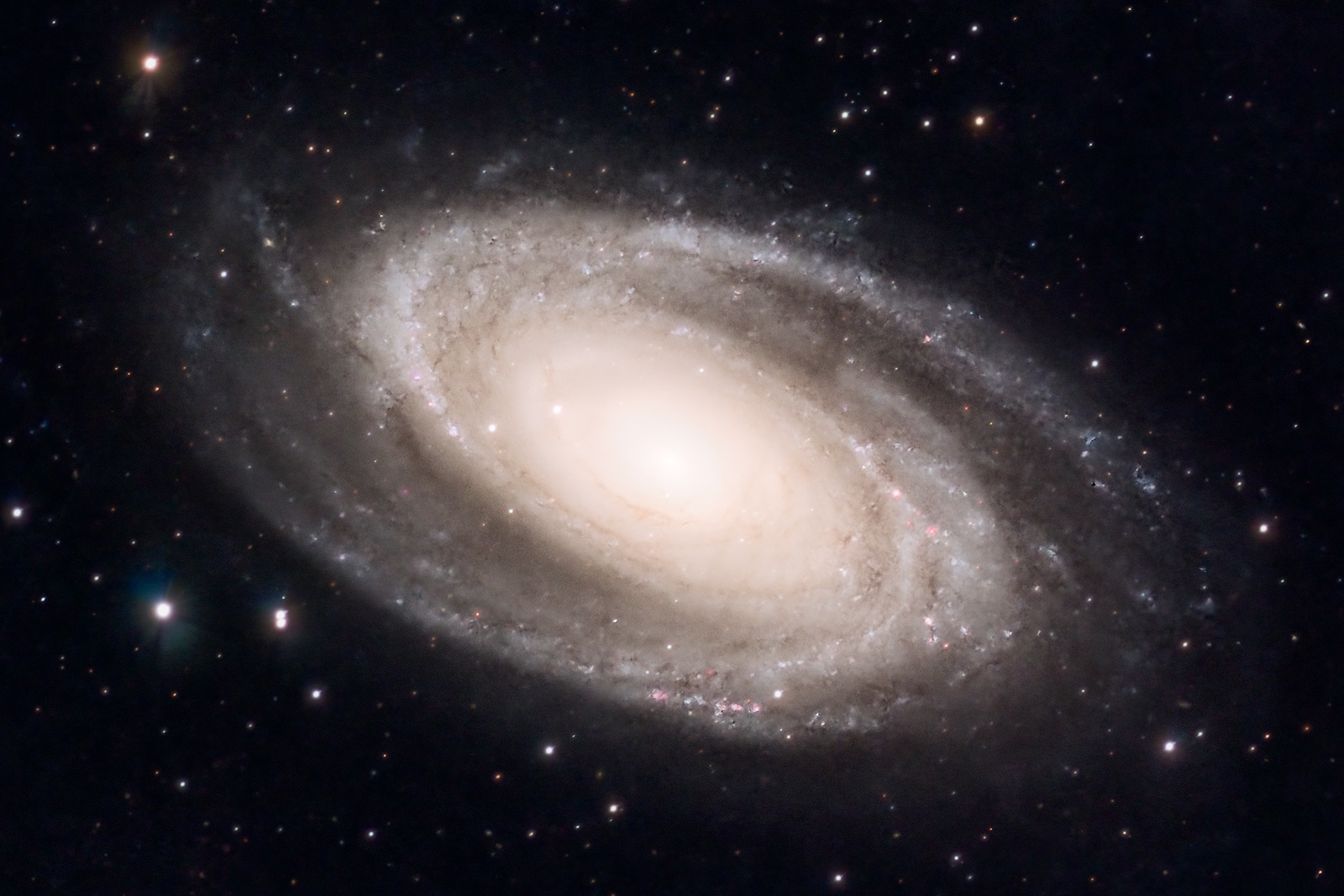 Bode's Galaxy, know as Messier 81 or simply M81, is a spiral galaxy located in the constellation Ursa Major and located about...